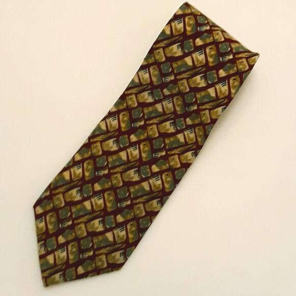 J. Garcia "Snail Garden" Art Tie - Picture 1 of 3
